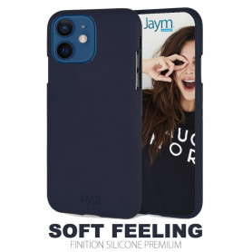 COQUE PREMIUM SOFT FEELING COMPATIBLE APPLE IPHONE 13 MINI BLEUE