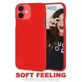 COQUE PREMIUM SOFT FEELING COMPATIBLE APPLE IPHONE 13 ROUGE