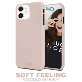 COQUE PREMIUM SOFT FEELING COMPATIBLE APPLE IPHONE 13 ROSE SABLE