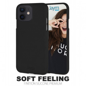 COQUE PREMIUM SOFT FEELING COMPATIBLE APPLE IPHONE 13 PRO NOIRE