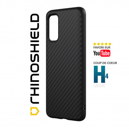 COQUE SOLIDSUIT FIBRE DE CARBONE POUR SAMSUNG GALAXY S20 - RHINOSHIELD™