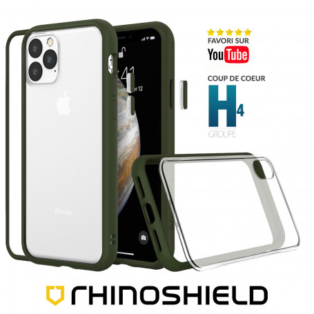 RHINOSHIELD - Coque SolidSuit Rose Poudré pour iPhone 13 Pro