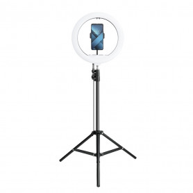 LAMPE SELFIE 13 POUCES AVEC SUPPORT EXTENSIBLE 185 CM