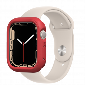 COQUE CRASHGUARD NX™ ROUGE POUR APPLE WATCH SERIES 7 (41mm) - RHINOSHIELD™