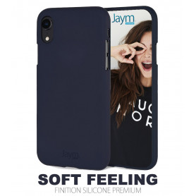 COQUE PREMIUM SOFT FEELING COMPATIBLE SAMSUNG GALAXY A03 4G BLEUE (EU - 166,6 x 75.9 x 9.2 MM)