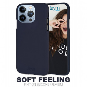 COQUE PREMIUM SOFT FEELING COMPATIBLE IPHONE 14 PLUS BLEUE