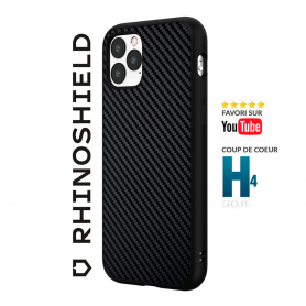 COQUE SOLIDSUIT FIBRE DE CARBONE VERITABLE POUR APPLE IPHONE 14 PLUS - RHINOSHIELD™