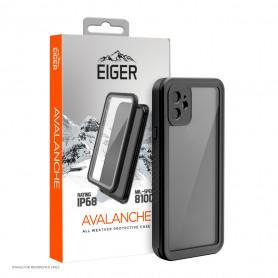 COQUE 360 AVANT / ARRIERE ETANCHE IP68 ET RENFORCEE *DROP TEST 2M* POUR APPLE IPHONE 14 PRO - EIGER®