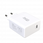 CHARGEUR SECTEUR RAPIDE USB-C GAN 65W PD ET PPS BLANC - JAYM®