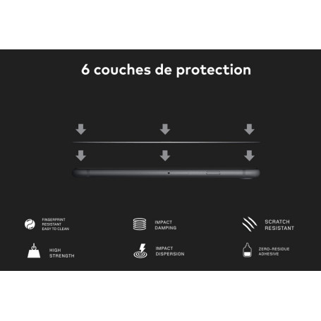 RhinoShield protection écran compatible avec [Galaxy S23 Ultra] |  Anti-chocs Flex - Film protecteur flexible avec technologie de dispersion  des chocs