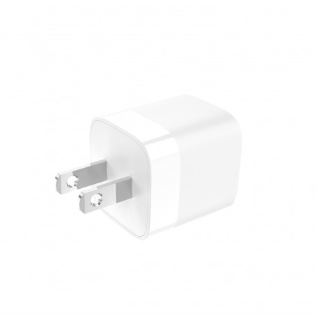 Chargeur secteur rapide usb-c 30W/2 usb/ usb-a et usb-c blanc, Jaym