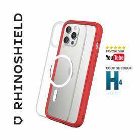 COQUE MODULAIRE MOD NX™ ROUGE COMPATIBLE MAGSAFE POUR APPLE IPHONE 14 - RHINOSHIELD™