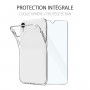 PACK INTEGRAL COQUE SOUPLE + VERRE TREMPE 9H 2.5D POUR APPLE IPHONE 15 PLUS - JAYM®