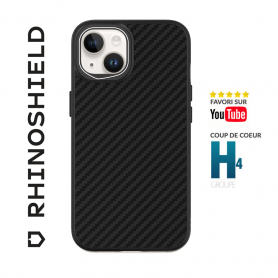 COQUE SOLIDSUIT FIBRE DE CARBONE VERITABLE POUR APPLE IPHONE 15 - RHINOSHIELD™