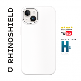 COQUE SOLIDSUIT BLANC CLASSIC POUR APPLE IPHONE 15 PLUS - RHINOSHIELD™