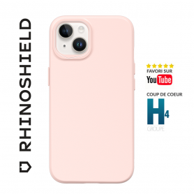 COQUE SOLIDSUIT ROSE CLASSIC POUR APPLE IPHONE 15 PLUS - RHINOSHIELD™