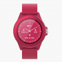 MONTRE CONNECTÉE ET INTELLIGENTE AVEC FREQUENCE CARDIAQUE - BLUETOOTH 5.0 - IP68 - FOREVER COLORUM - ROUGE