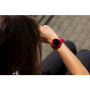 MONTRE CONNECTÉE ET INTELLIGENTE AVEC FREQUENCE CARDIAQUE - BLUETOOTH 5.0 - IP68 - FOREVER COLORUM - ROUGE