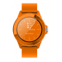 MONTRE CONNECTÉE ET INTELLIGENTE AVEC FREQUENCE CARDIAQUE - BLUETOOTH 5.0 - IP68 - FOREVER COLORUM - ORANGE