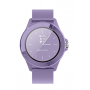 MONTRE CONNECTÉE ET INTELLIGENTE AVEC FREQUENCE CARDIAQUE - BLUETOOTH 5.0 - IP68 - FOREVER COLORUM - VIOLET