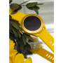 MONTRE CONNECTÉE ET INTELLIGENTE AVEC FREQUENCE CARDIAQUE - BLUETOOTH 5.0 - IP68 - FOREVER COLORUM - JAUNE