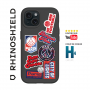 COQUE SOLIDSUIT POUR SAMSUNG GALAXY S23 - NOIR - PSG - STICKERS - RHINOSHIELD™