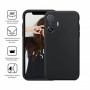 COQUE PREMIUM SILICONE ET MICROFIBRE POUR HONOR MAGIC 6 PRO 5G NOIR - JAYM® CLASSIC®