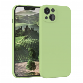 COQUE SILICONE POUR SAMSUNG GALAXY A55 5G VERT PRINTEMPS - JAYM® POP