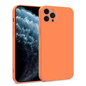 COQUE SILICONE POUR SAMSUNG GALAXY A55 5G ORANGE - JAYM® POP