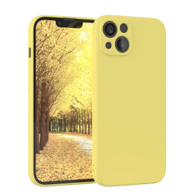 COQUE SILICONE POUR SAMSUNG GALAXY A55 5G JAUNE - JAYM® POP