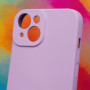 COQUE SILICONE POUR APPLE IPHONE 15 LAVANDE - JAYM® POP