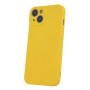 COQUE SILICONE POUR APPLE IPHONE 15 JAUNE - JAYM® POP