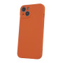 COQUE SILICONE POUR APPLE IPHONE 14 ORANGE - JAYM® POP