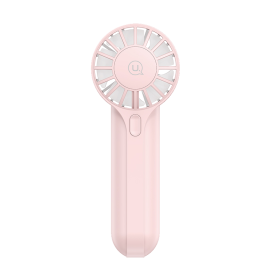 MINI-VENTILATEUR DE POCHE - 3 VITESSES - 1200 MAH - ROSE - USAMS