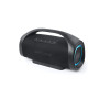 ENCEINTE BLUETOOTH PORTABLE 300W - EFFETS LUMINEUX - BASS BOOST ET SPLASH PROOF IPX6 - NOIR - MUSE