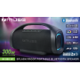 ENCEINTE BLUETOOTH PORTABLE 300W - EFFETS LUMINEUX - BASS BOOST ET SPLASH PROOF IPX6 - NOIR - MUSE