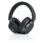 CASQUE BLUETOOTH PREMIUM ASPECT CUIR NOIR + MAINS LIBRES - MUSE