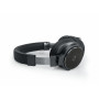 CASQUE BLUETOOTH PREMIUM ASPECT CUIR NOIR + MAINS LIBRES - MUSE