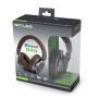 CASQUE BLUETOOTH PREMIUM ASPECT CUIR MARRON + MAINS LIBRES - MUSE