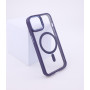 COQUE BUMPER COMPATIBLE MAGSAFE POUR IPHONE 16 PRO MAX - VIOLET - JAYM®