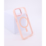 COQUE BUMPER COMPATIBLE MAGSAFE POUR IPHONE 16 PRO MAX - ROSE - JAYM®