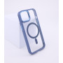 COQUE BUMPER COMPATIBLE MAGSAFE POUR IPHONE 16 - BLEU - JAYM®