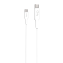 CABLE CHARGE & SYNCHRO USB-C VERS USB-C PD 3.0 (100W) - LONGUEUR 2M - BLANC - JAYM®