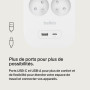 PRISE PARAFOUDRE 4 PRISES + 1 USB-A + 1 USB-C PD - BELKIN