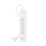 PRISE PARAFOUDRE 4 PRISES + 1 USB-A + 1 USB-C PD - BELKIN