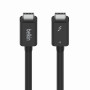 CABLE CHARGE & SYNCHRO USB-C VERS USB-C *THUNDERBOLT 4 / USB.4 (40 Gbits/s) / PD 3.0 (100W) / 8K* - 1M - NOIR - BELKIN