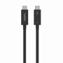 CABLE CHARGE & SYNCHRO USB-C VERS USB-C *THUNDERBOLT 4 / USB.4 (40 Gbits/s) / PD 3.0 (100W) / 8K* - 1M - NOIR - BELKIN