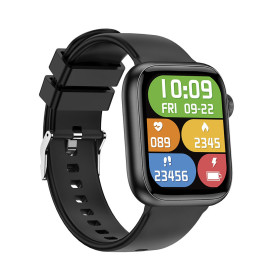 MONTRE CONNECTEE INTELLIGENTE IGO WATCH 3 – ASSISTANT VOCAL - FREQUENCE CARDIAQUE - IP67 – BLUETOOTH 5.3 - NOIRE