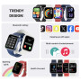 MONTRE CONNECTEE INTELLIGENTE IGO WATCH 3 – ASSISTANT VOCAL - FREQUENCE CARDIAQUE - IP67 – BLUETOOTH 5.3 - NOIRE