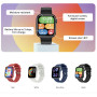 MONTRE CONNECTEE INTELLIGENTE IGO WATCH 3 – ASSISTANT VOCAL - FREQUENCE CARDIAQUE - IP67 – BLUETOOTH 5.3 - BLANCHE